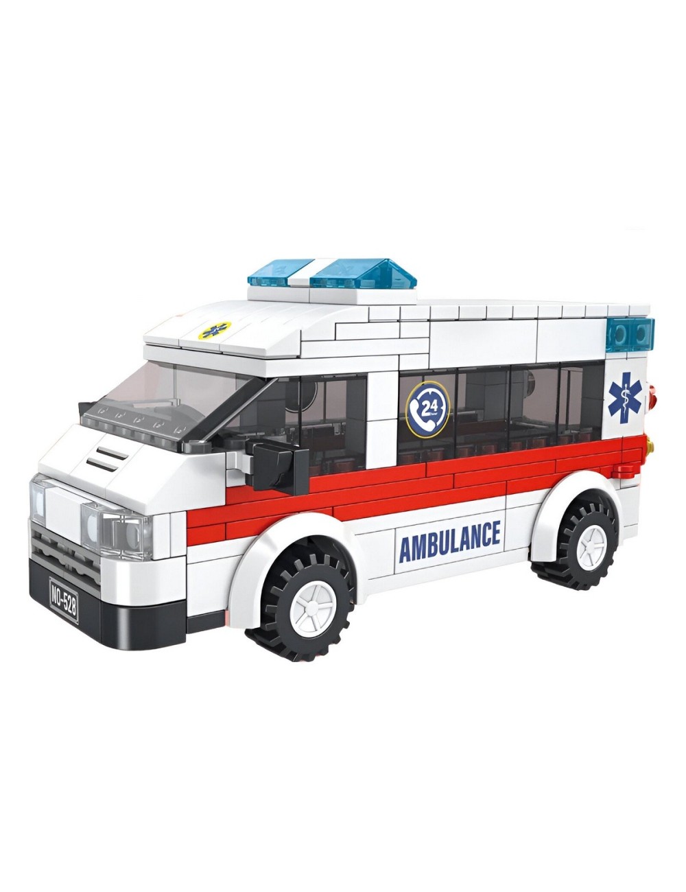 Carro Ambulancia Paramedicos City Armable Armatodo Niños