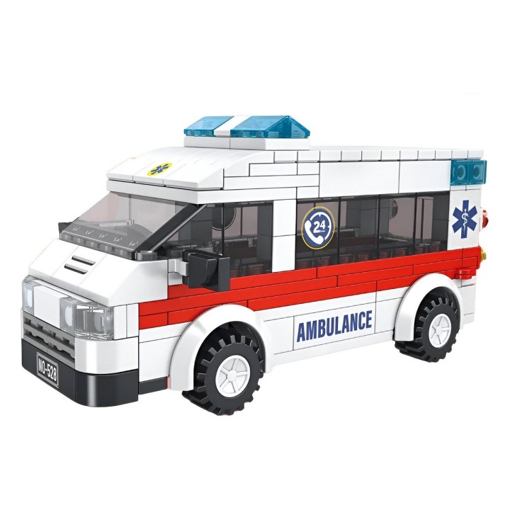 Carro Ambulancia Paramedicos City Armable Armatodo Niños