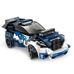 Carro Deportivo Azul Supercar Armable Armatodo Niños