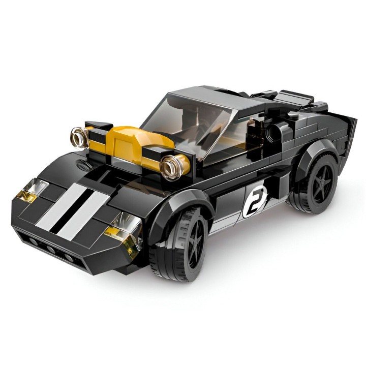 Carro Deportivo Mustang Gt Supercar Armable Armatodo Niños