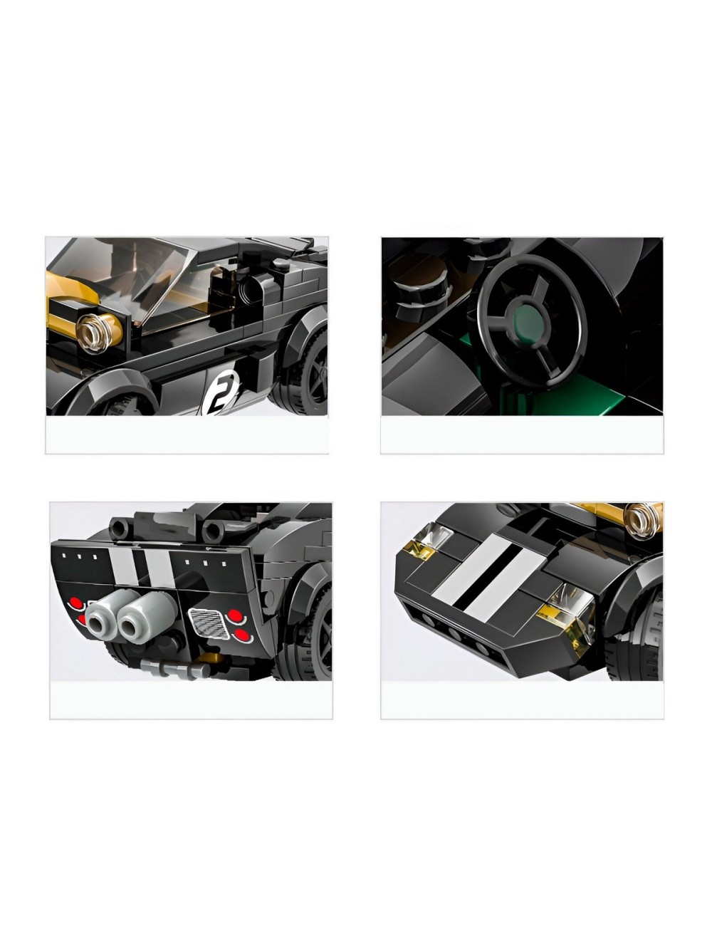 Carro Deportivo Mustang Gt Supercar Armable Armatodo Niños