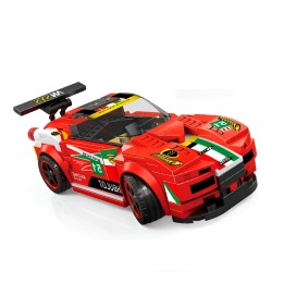 Carro Deportivo Rojo Supercar Armable Armatodo Niños