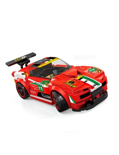 Carro Deportivo Rojo Supercar Armable Armatodo Niños