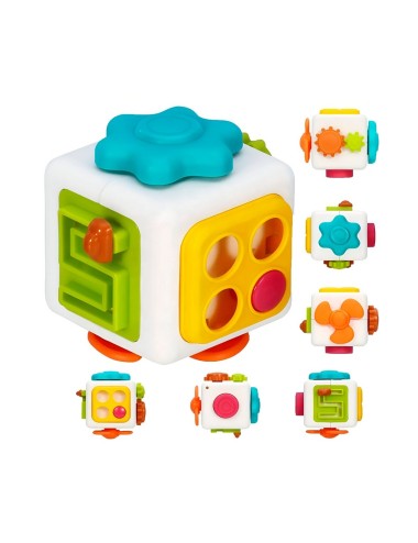 Cubo Juguete Interactivo Desarrollo Cognitivo Aprende Bebe