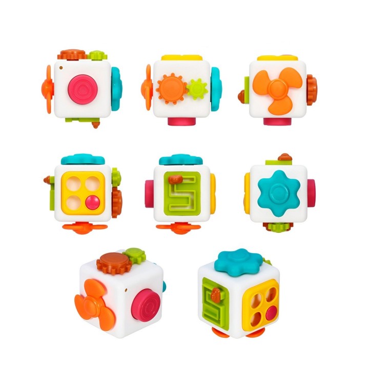 Cubo Juguete Interactivo Desarrollo Cognitivo Aprende Bebe