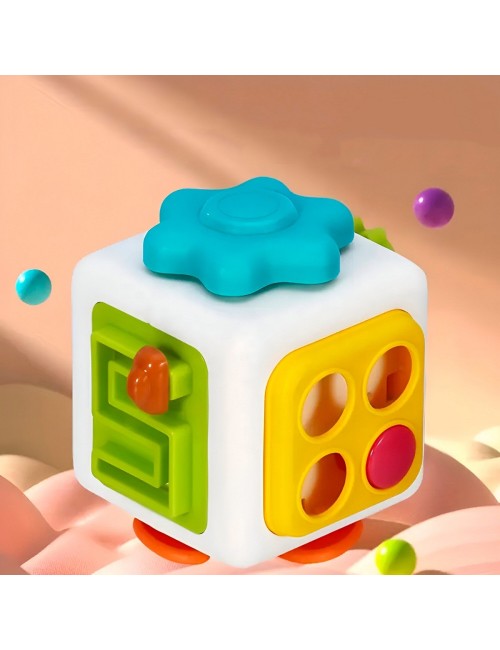 Cubo Juguete Interactivo Desarrollo Cognitivo Aprende Bebe