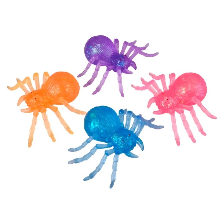 Juguete Antiestres Araña Sensorial X 4 Unidades