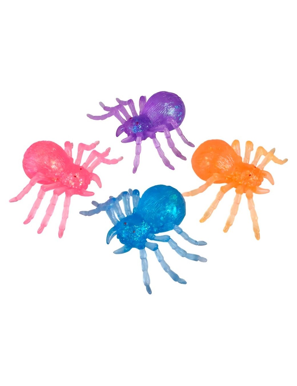 Juguete Antiestres Araña Sensorial X 4 Unidades