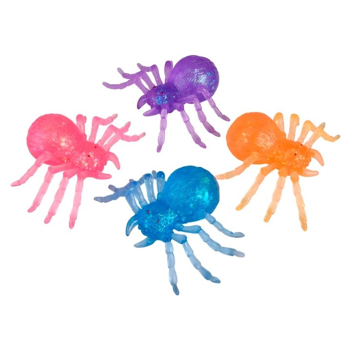 Juguete Antiestres Araña Sensorial X 4 Unidades