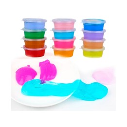 Slime Kit Slime Con Escarcha En Recipientes X 12 Unidades