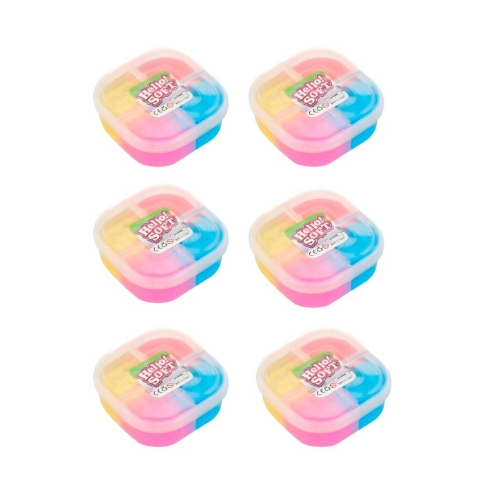 Slime Kit Slime En Recipientes Juguete X 6 Unidades