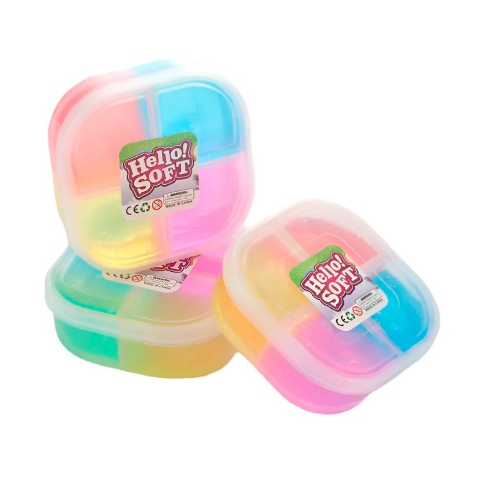 Slime Kit Slime En Recipientes Juguete X 6 Unidades