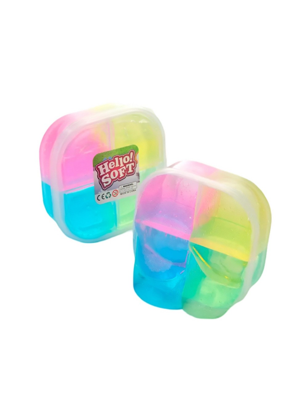 Slime Kit Slime En Recipientes Juguete X 6 Unidades