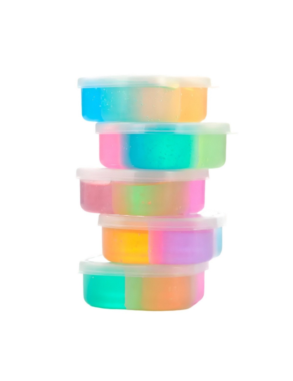 Slime Kit Slime En Recipientes Juguete X 6 Unidades