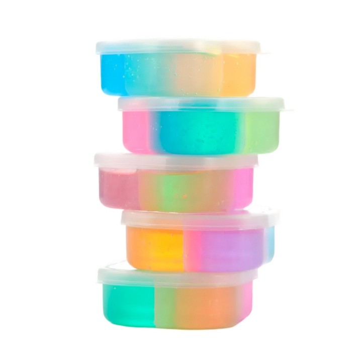 Slime Kit Slime En Recipientes Juguete X 6 Unidades