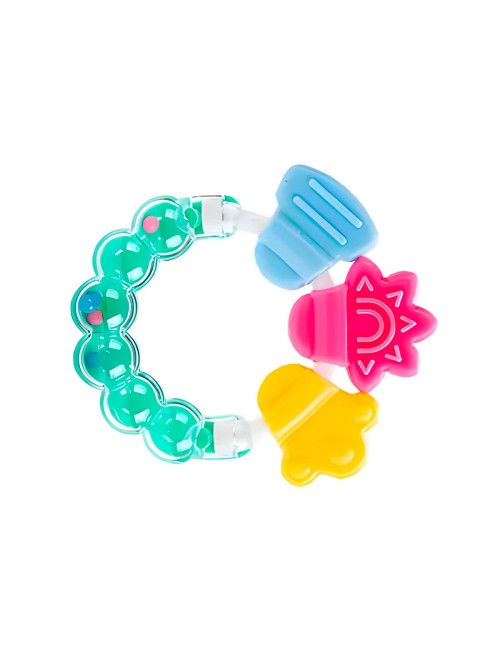 Sonajero Y Mordedor Figuras Aro Bebe Juguete Sensorial