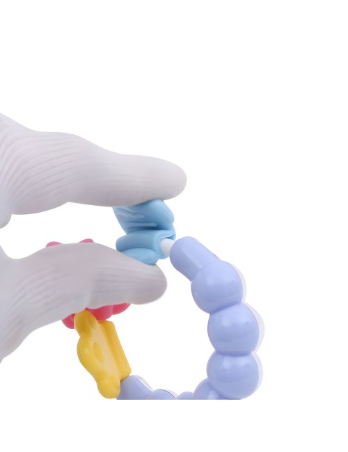 Sonajero Y Mordedor Figuras Aro Bebe Juguete Sensorial