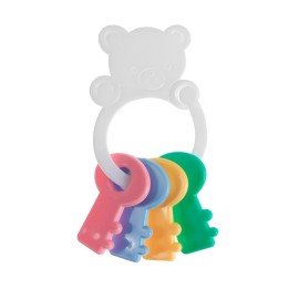 Sonajero Y Mordedor Figuras Llave Oso Bebe Juguete Sensorial