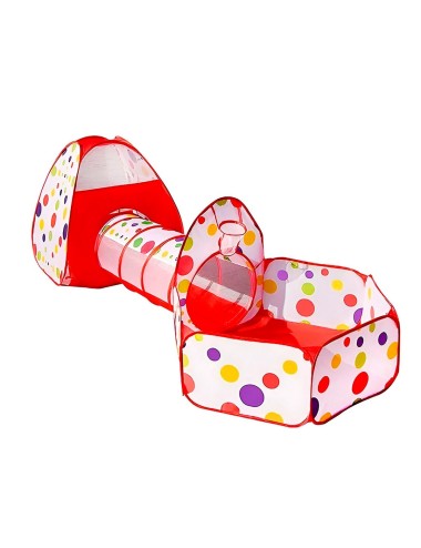 Carpa Camping Set Campamento Infantil Interactivo Tunel