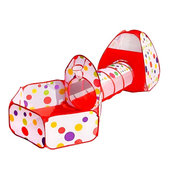 Carpa Camping Set Campamento Infantil Interactivo Tunel
