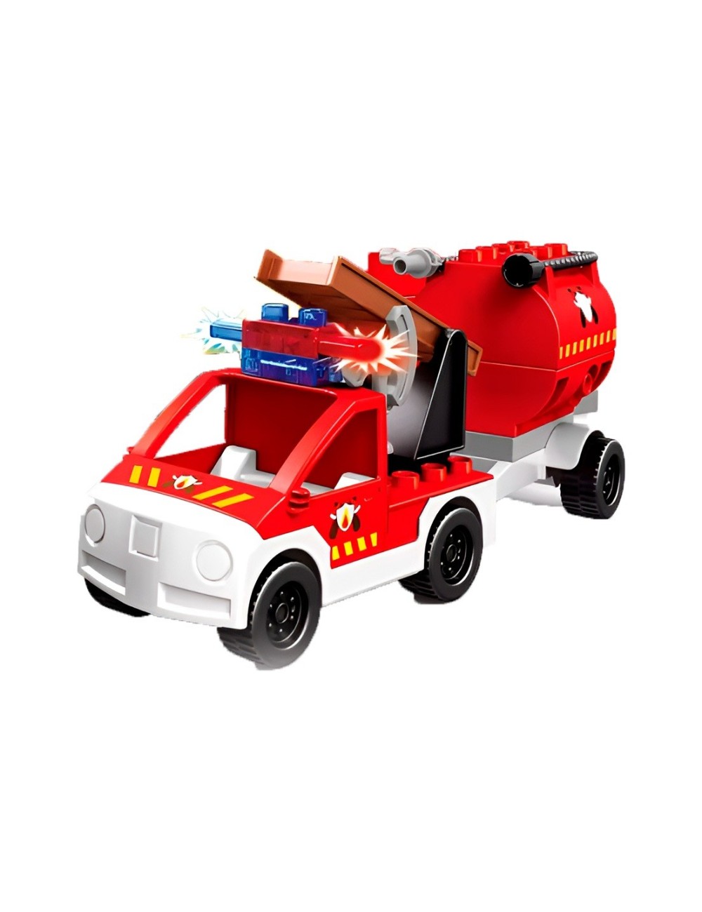 Set Bomberos Infraestructura Didactico Armable Armatodo Niño