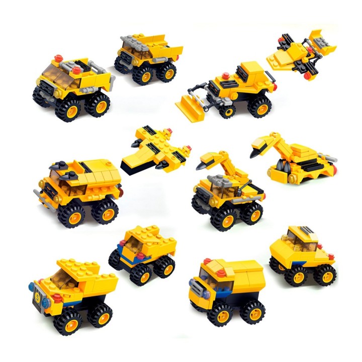 Camiones De Construccion Didactico Armable Armatodo Niños