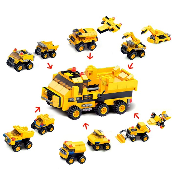 Camiones De Construccion Didactico Armable Armatodo Niños