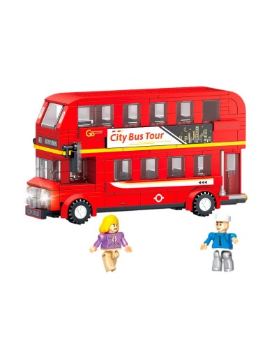 Bus Transporte Tour Ciudad Didactico Armable Armatodo Niños