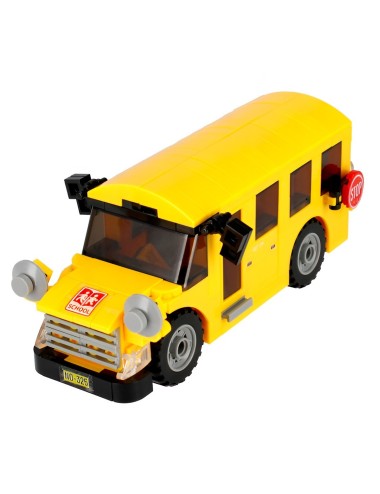 Bus Escolar Con Personajes Didactico Armable Armatodo Niños