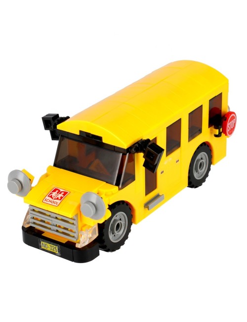 Bus Escolar Con Personajes Didactico Armable Armatodo Niños