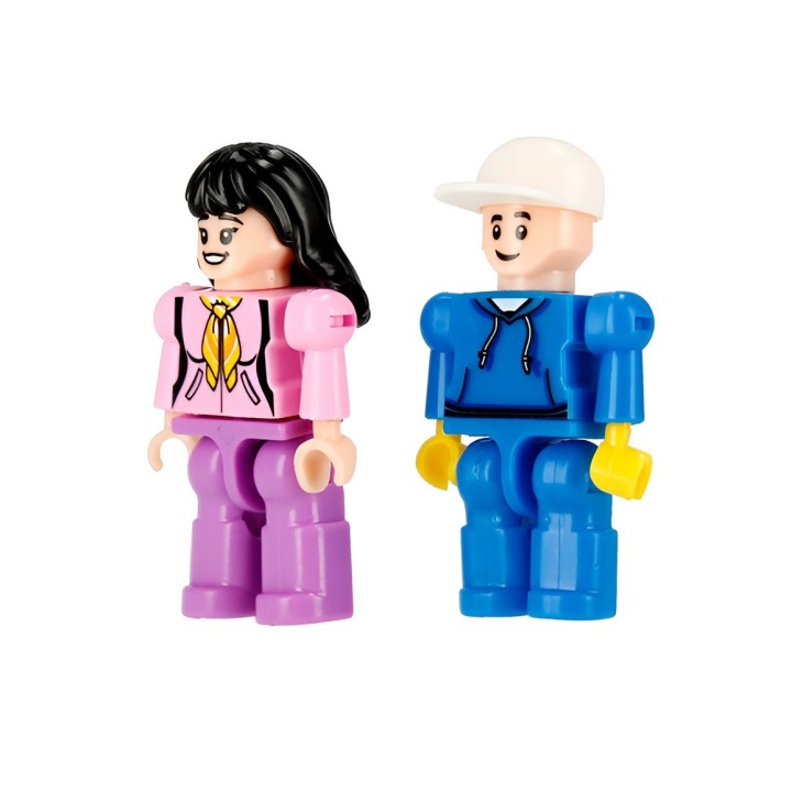 Bus Escolar Con Personajes Didactico Armable Armatodo Niños