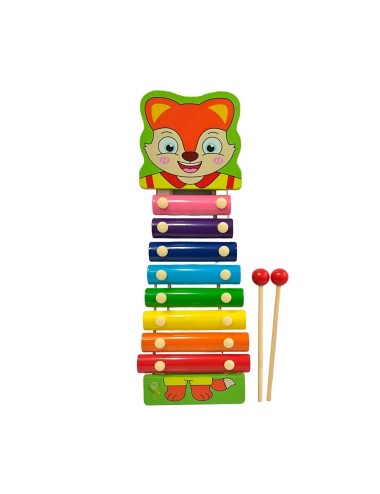 Xilófono Marimba Juguete Madera Niños Bebe Musical