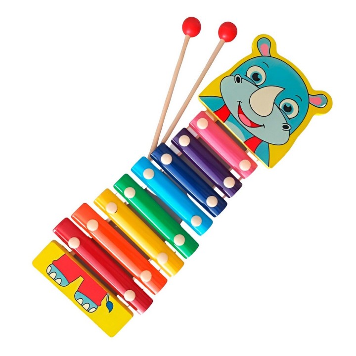 Xilófono Marimba Juguete Madera Niños Bebe Musical