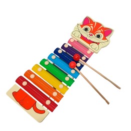 Xilófono Marimba Juguete Madera Niños Bebe Musical