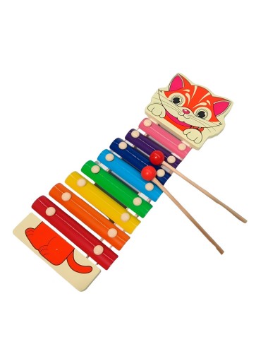 Xilófono Marimba Juguete Madera Niños Bebe Musical