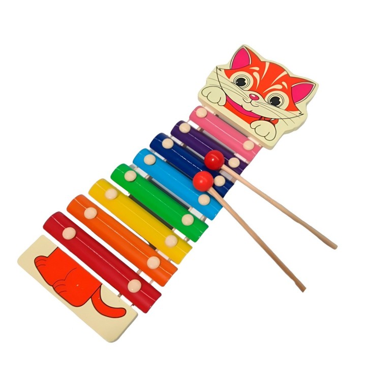 Xilófono Marimba Juguete Madera Niños Bebe Musical