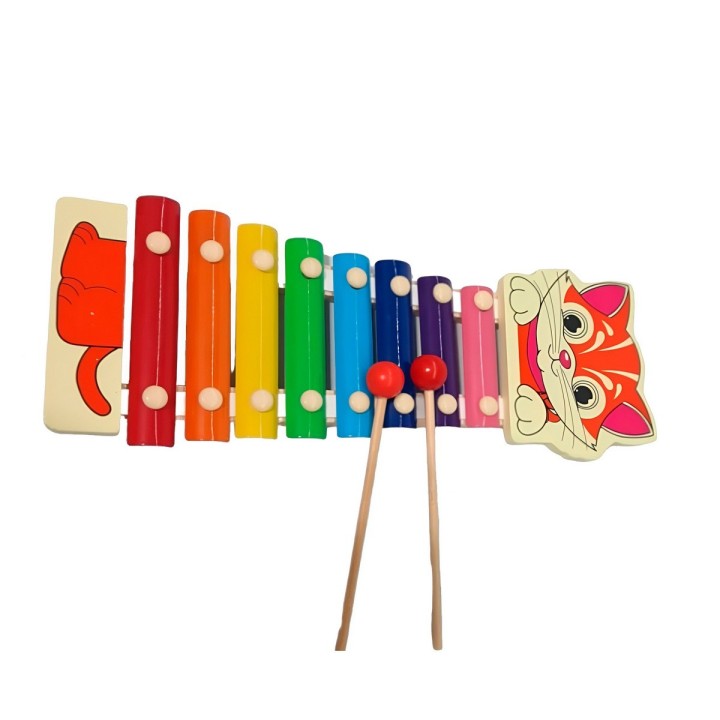Xilófono Marimba Juguete Madera Niños Bebe Musical