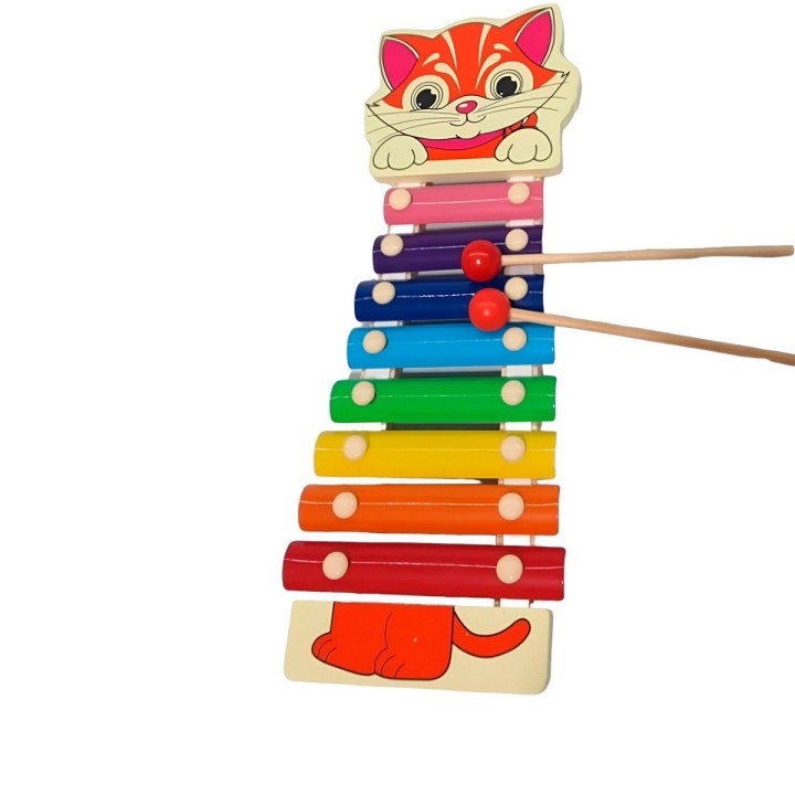 Xilófono Marimba Juguete Madera Niños Bebe Musical