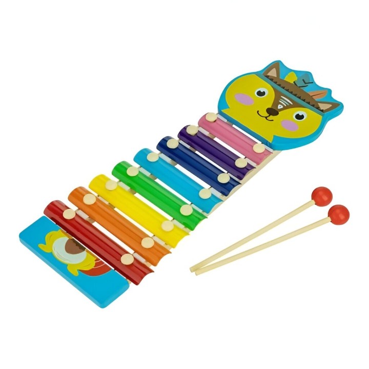 Xilófono Marimba Juguete Madera Niños Bebe Musical