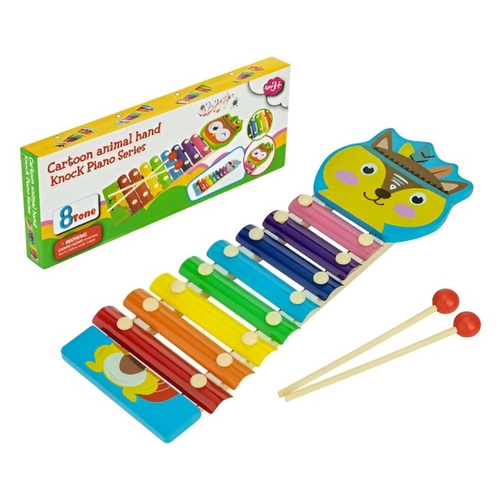 Xilófono Marimba Juguete Madera Niños Bebe Musical