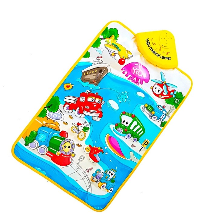 Tapete Musical Vehiculo De Transporte Juguete Didactico Niño