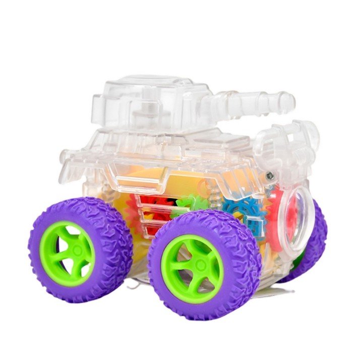 Tanque Militar De Cuerda Juguete Luces Interactivo Niño