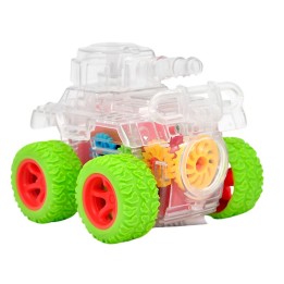 Tanque Militar De Cuerda Juguete Luces Interactivo Niño
