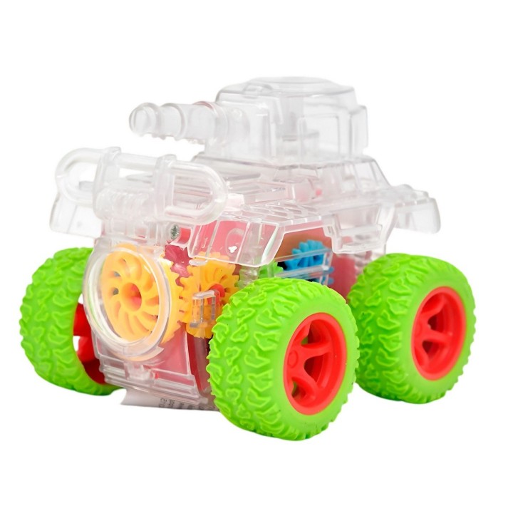 Tanque Militar De Cuerda Juguete Luces Interactivo Niño