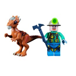 Juguete Personaje Explorador Jurassic Dinosaurio + Accesorio