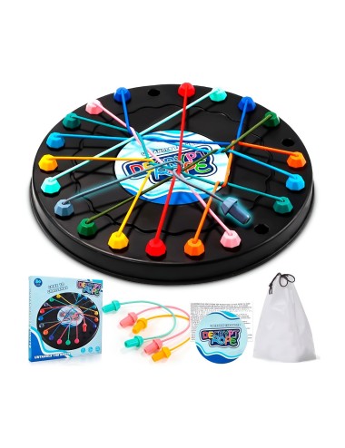 Juego De Mesa Desenreda Nudo Decrypt Rope Agilidad Destreza