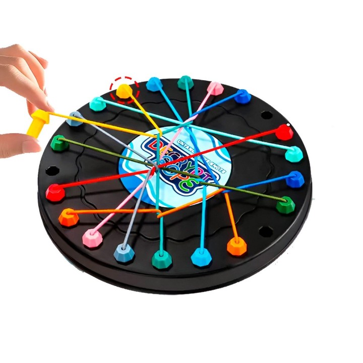 Juego De Mesa Desenreda Nudo Decrypt Rope Agilidad Destreza