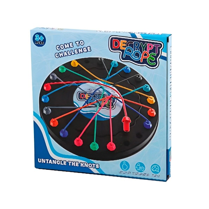 Juego De Mesa Desenreda Nudo Decrypt Rope Agilidad Destreza