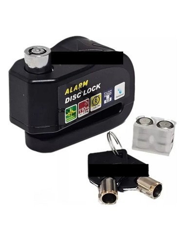Candado-alarma Freno Disco Seguridad Motocicleta Bici U-know