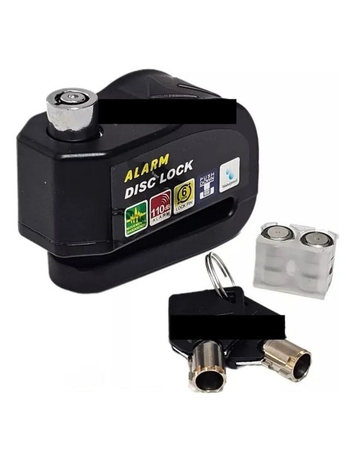 Candado-alarma Freno Disco Seguridad Motocicleta Bici U-know
